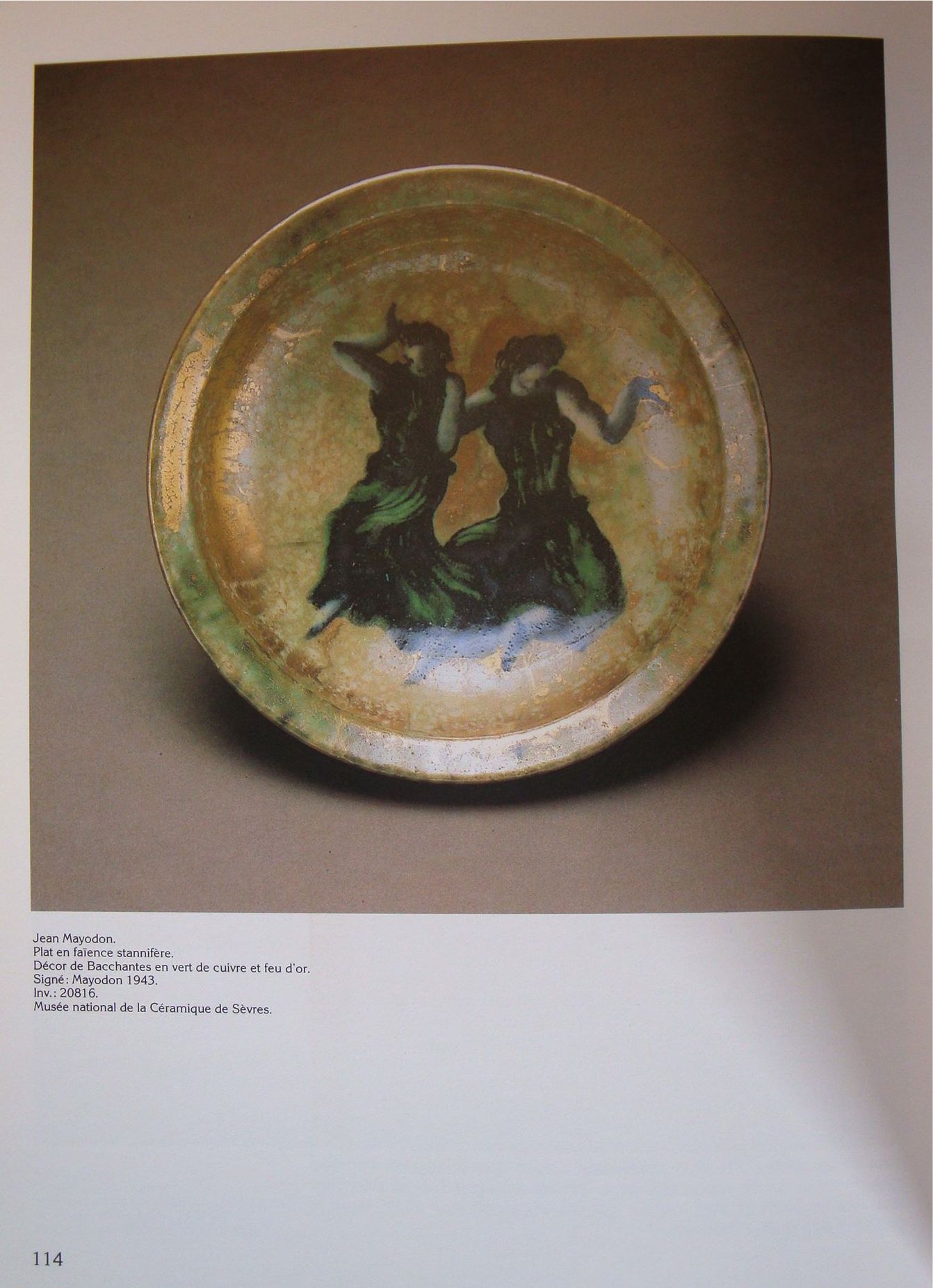 Jean Mayodon Vase
